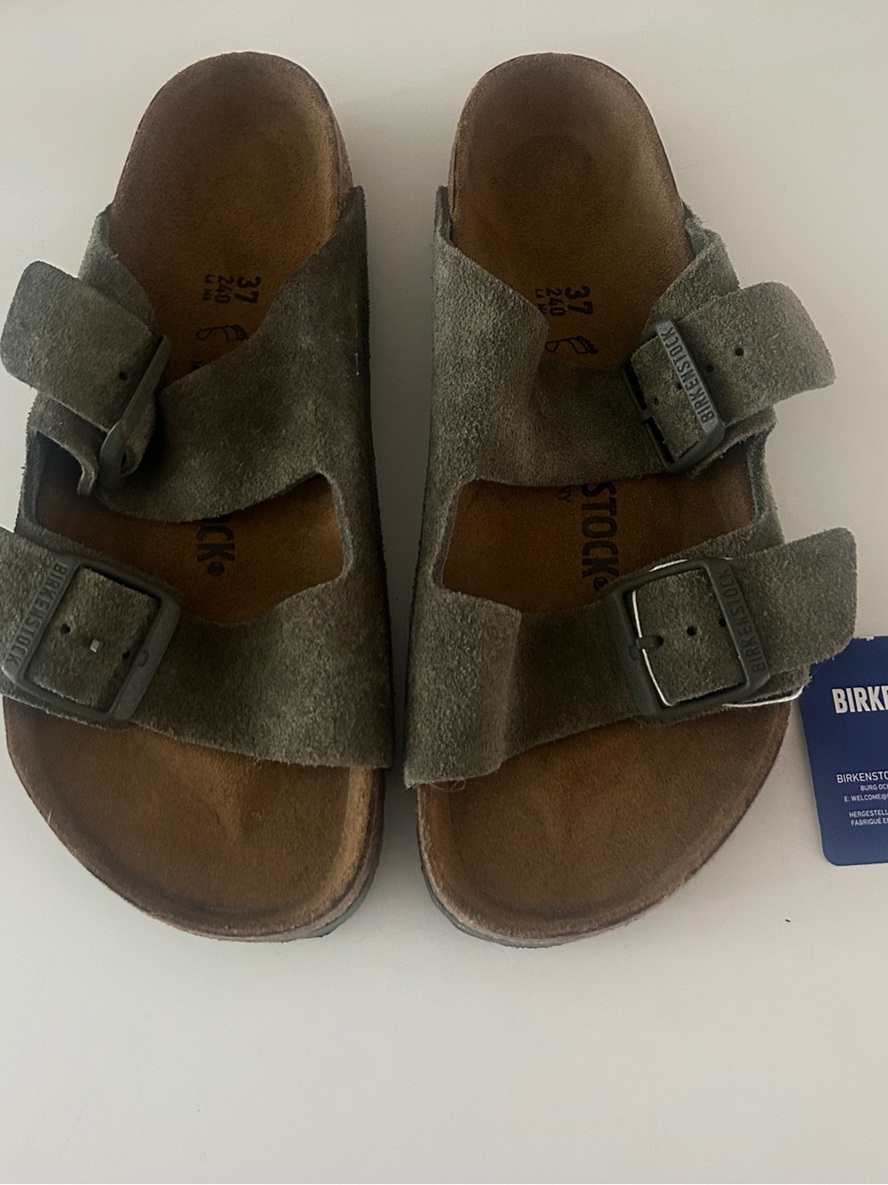 Birkenstock Arizona suede